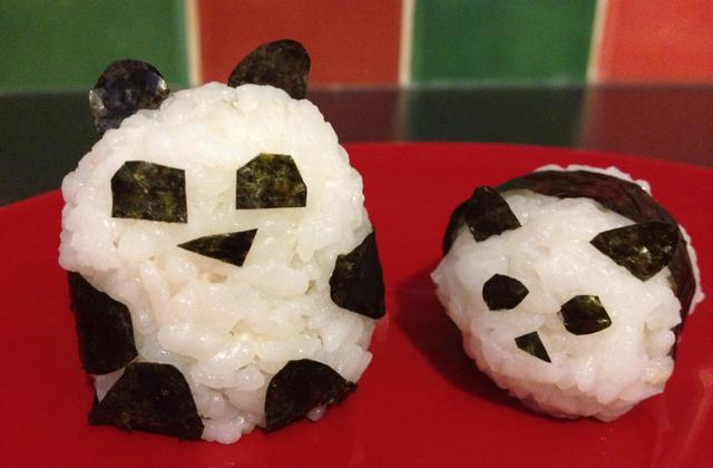Onigiri panda - Photo par mefine