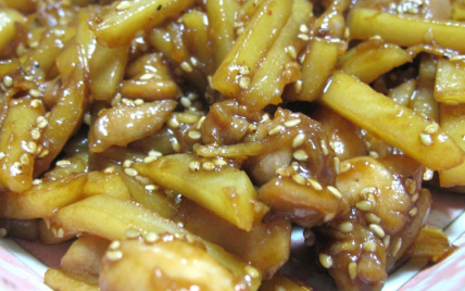 Patates et poulet à la chinoise - Photo par Amelie a-vos-baguettes