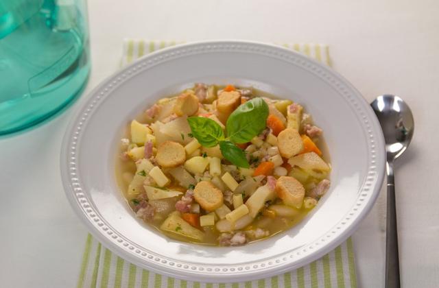 Minestrone de légumes d"automne - Photo par Chef Christophe