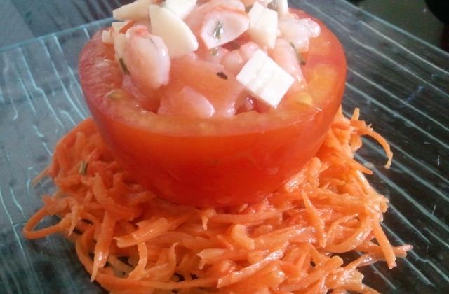 Tomates farcies de la mer - Photo par ptiboo92