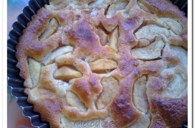 Gâteau rustique aux pommes traditionnel - Les gourmandises de Melodie68