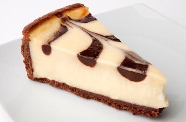 Cheescake zébré au chocolat - Photo par 750g