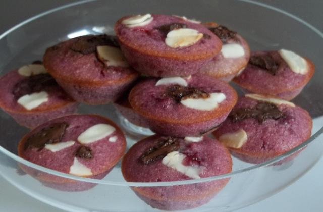 Financiers framboises pépites de chocolat - Photo par sabfairycake