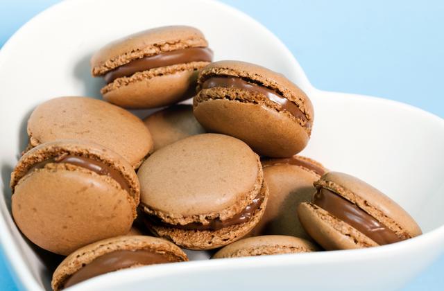 Macarons au chocolat de mon enfance - Photo par Bérengère