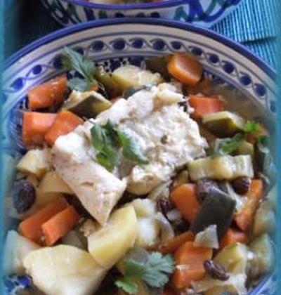 Tajine de poisson - Photo par Blog d'Elisa