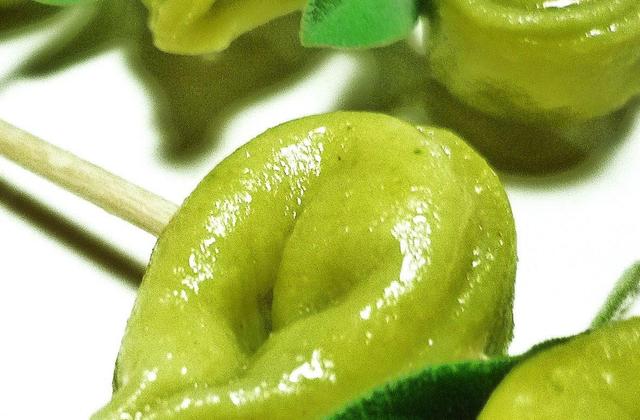 Tortellini à la fourme d'Ambert et à la sauge - Photo par la francesa aux fourneaux