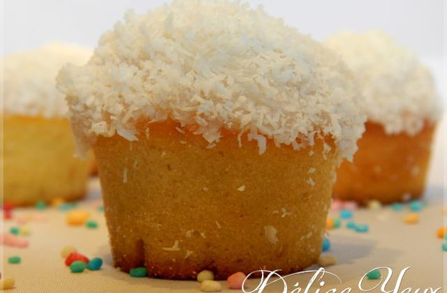 Mini cupcakes rhum coco - Photo par MamaDélice