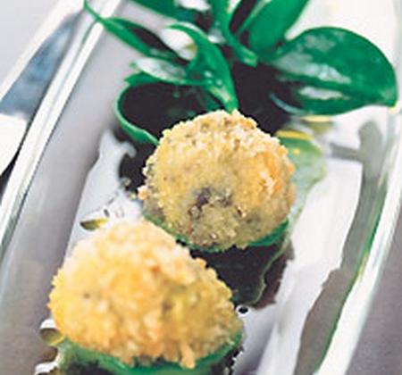 Croquettes de chèvre frais, escargots et volaille - Fromages de Chèvre
