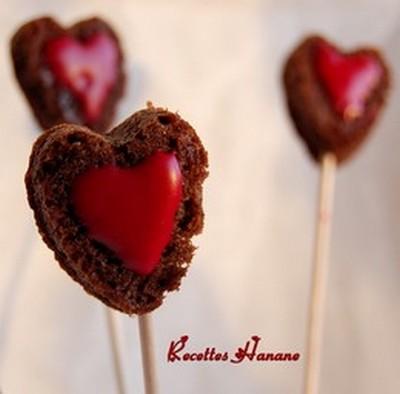 Des coeurs en sucettes...pour la saint valentin! - Photo par recettd