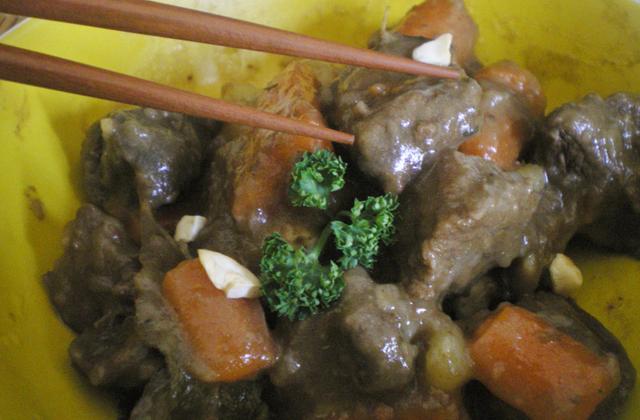 Bœuf bourguignon aux saveurs asiatiques - Photo par lesmet