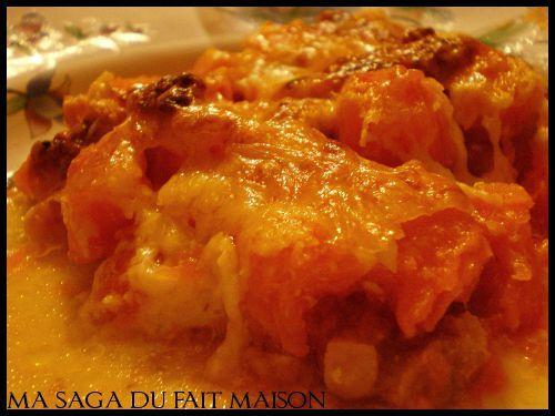 Gratin de potiron traditionnel - Photo par SagaM