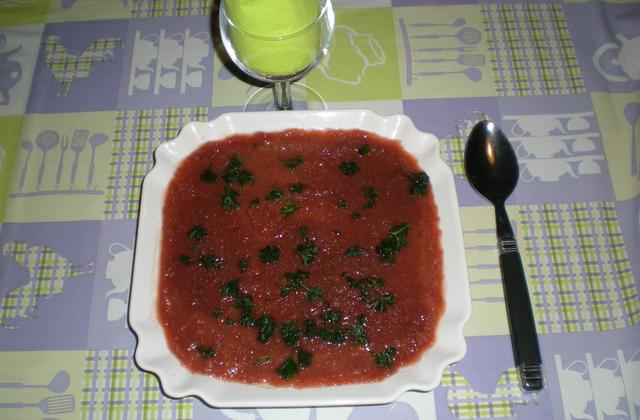 Velouté de betteraves - Photo par nellydk