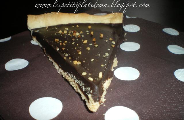 Tarte chocolat noir - Photo par LeSPeTiTsPlAtSdEmA