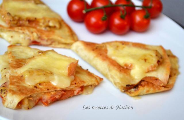 Quesadillas au Maroilles, tomates et moutarde à l'ancienne - Photo par Communauté 750g