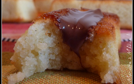 Financiers au Nutella - jjbouq