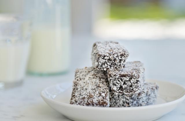 Lamingtons au thermomix - Photo par 750g