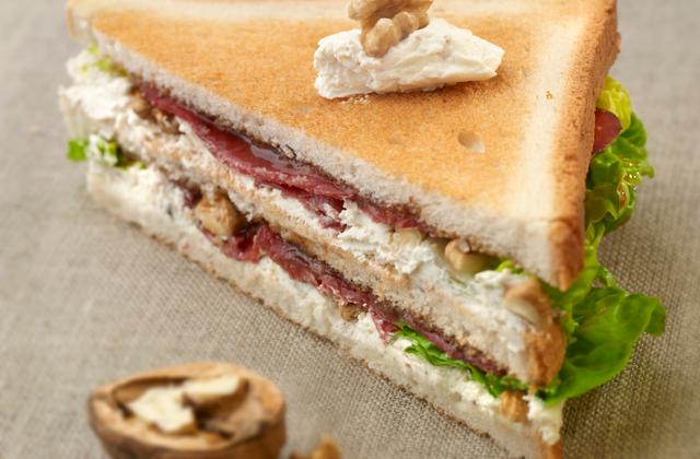 Le club sandwich champêtre - Photo par Paysan Breton