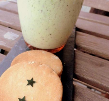 Smoothie kiwi basilic - Photo par saveurs espiegles