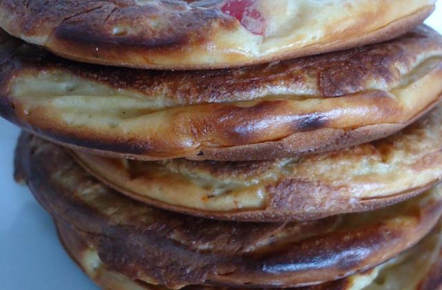 Pancakes au Philadelphia au concombre et légumes d'étés - Photo par titegrenouye