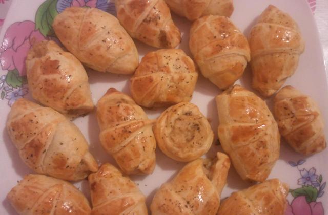 Croissants poireau saumon - Photo par la_bonne_cuisine