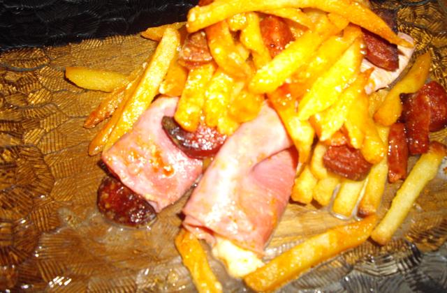 Frites au chorizo - Photo par capucin51