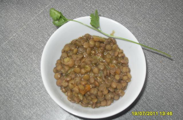 Lentilles à ma façon - Photo par khinai