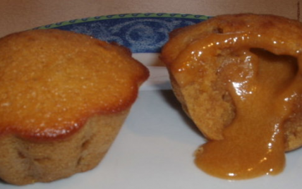 Coulant caramel au beurre salé - Photo par Curnonsky