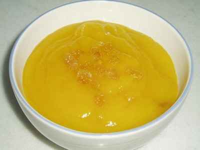 Compote de mangues aux raisins et au rhum - Photo par newelm