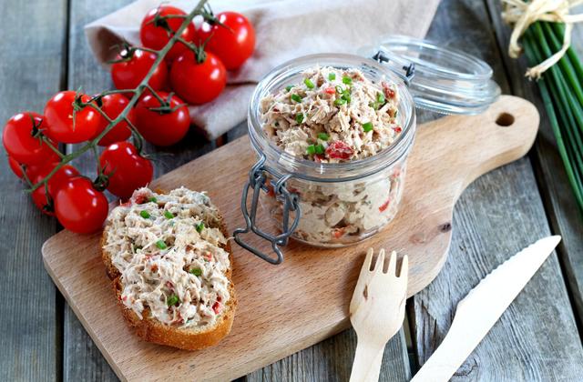 Rillettes de thon au fromage frais - Photo par Silvia Santucci