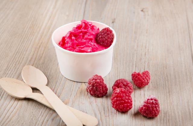 Yaourt glacé à la framboise - 750g