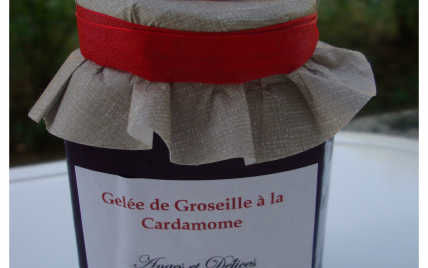 Gelée de Groseille à la Cardamome - Photo par Ange et Délices