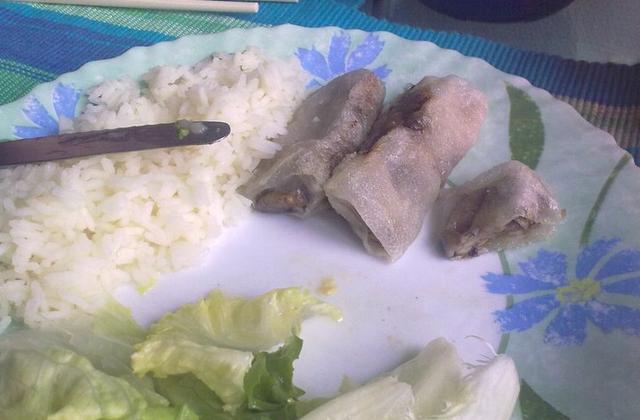 Nems aux champignons - Photo par joanya