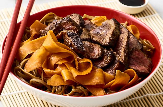 Bœuf façon thaï, nouilles soba - Photo par Communauté 750g