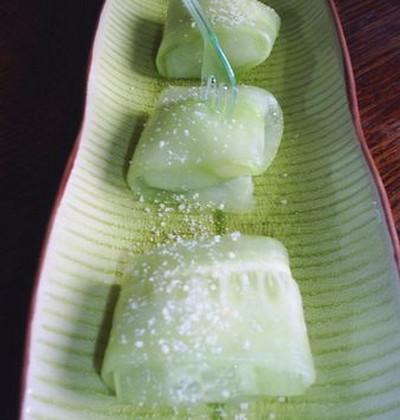 Sushis de concombre - chouya