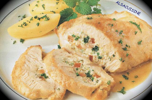 Escalopes de dinde farcies - Photo par PSCHMITT