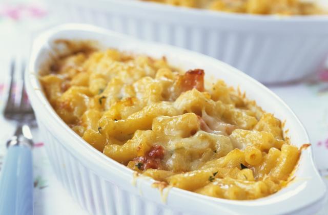 Gratin de pâtes au jambon - Photo par muriel5h
