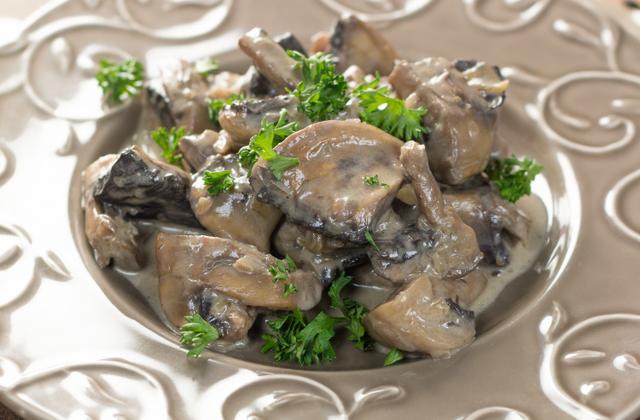 Mijoté de champignons de Paris - Photo par 750g