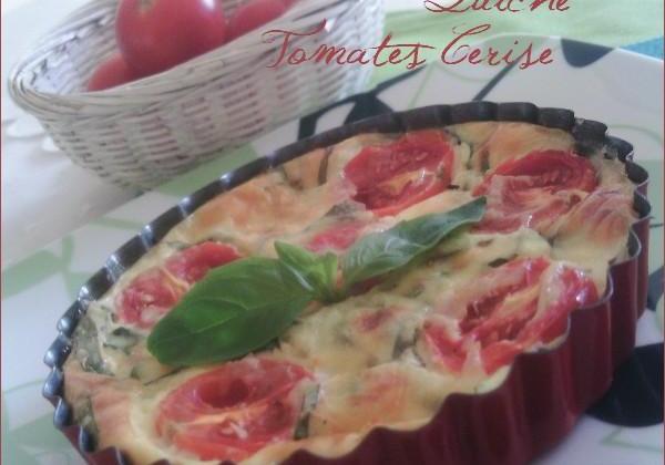 Petite quiche aux tomates cerise - Photo par lagourmandeww