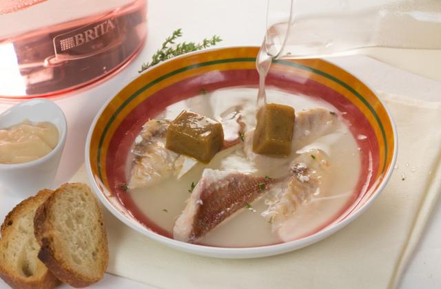 Bouillabaisse en gelée, qui devient chaude ! - Chef Christophe