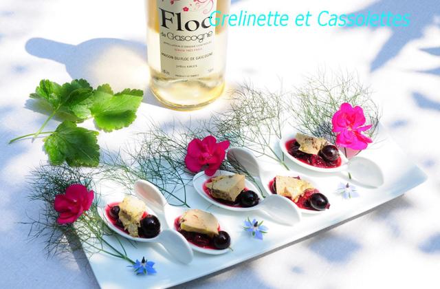 Foie gras au chutney de caseilles : tapas chics - Photo par isa-marie