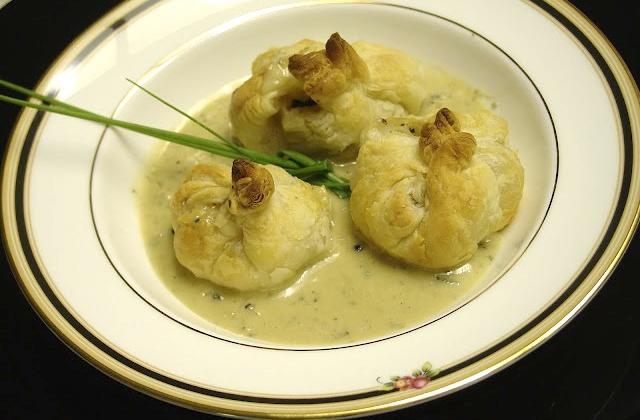 Feuilletés de veau sauce roquefort - Photo par aliceb2