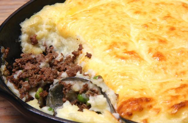 Hachis Parmentier au fromage râpé Bello Gratinato Giovanni Ferrari - Photo par 750g