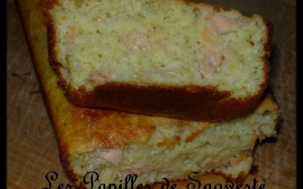Cake léger au saumon fumé et farine de kamut - Photo par sagweste