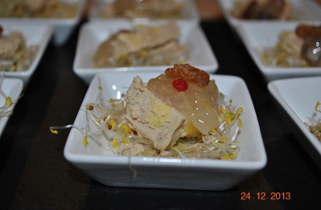 Foie gras aux raisins secs - Photo par sucette violette