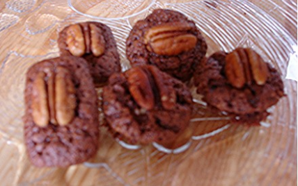 Brownies aux amandes et noix de pécan - Photo par flocheb