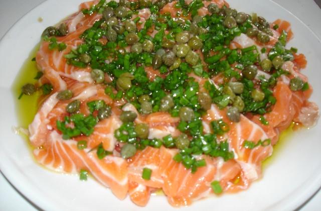 Carpaccio de saumon - Photo par niniwong2004