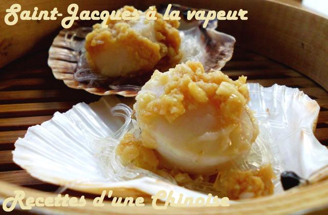 Saint-Jacques à la vapeur à l'ail et aux vermicelles - Photo par margotzhang2
