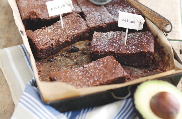 Brownies à L'avocat Hass du Pérou - Photo par constaEd