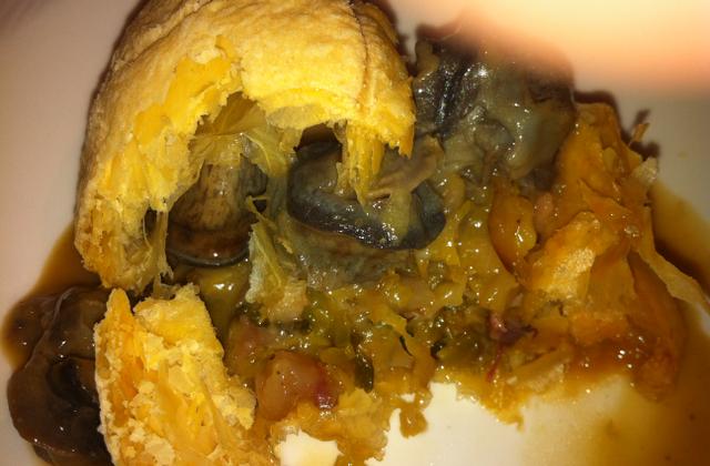 Croustade d'escargots et poireaux - Photo par La cuisine d'Eve