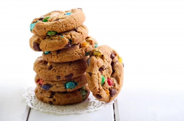 Cookies M&MS pour enfants - Photo par justyne